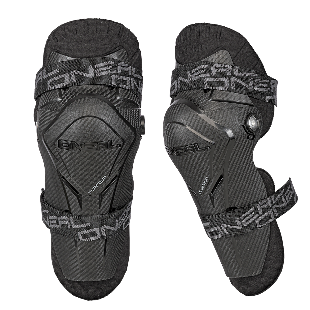 Kniegelads als Kinderpumpe Mx Carbon Look