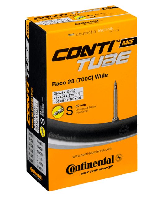 Camera D'aria Continental Conti Tube Race 28 Wide 700x25/32c