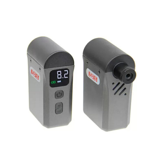 Mini portable compressor Barbieri display 8 bar