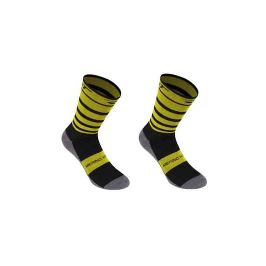 Gist Socks klimatologische winter, grijs zwart-geel