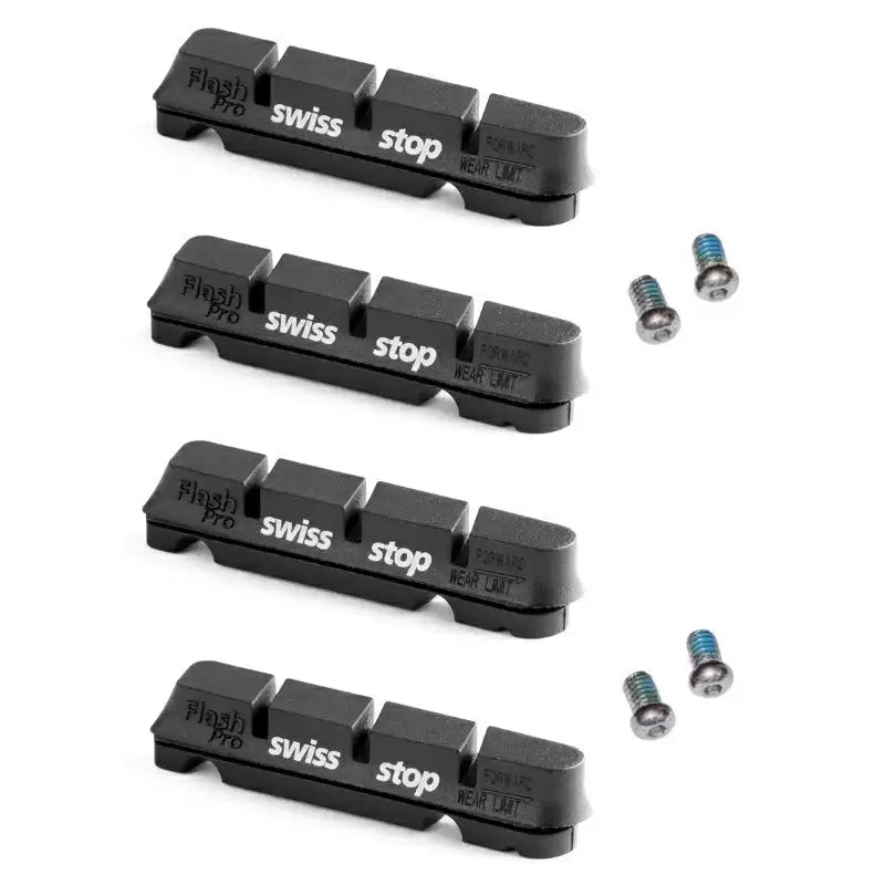Set 4 SWISSSSTOP FLASHPO ORIGINAL BLACK SET