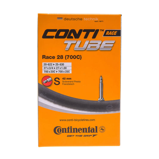 Câmera de ar continental Conti Tube Race 700x20/25 Válvula Presta 42mm