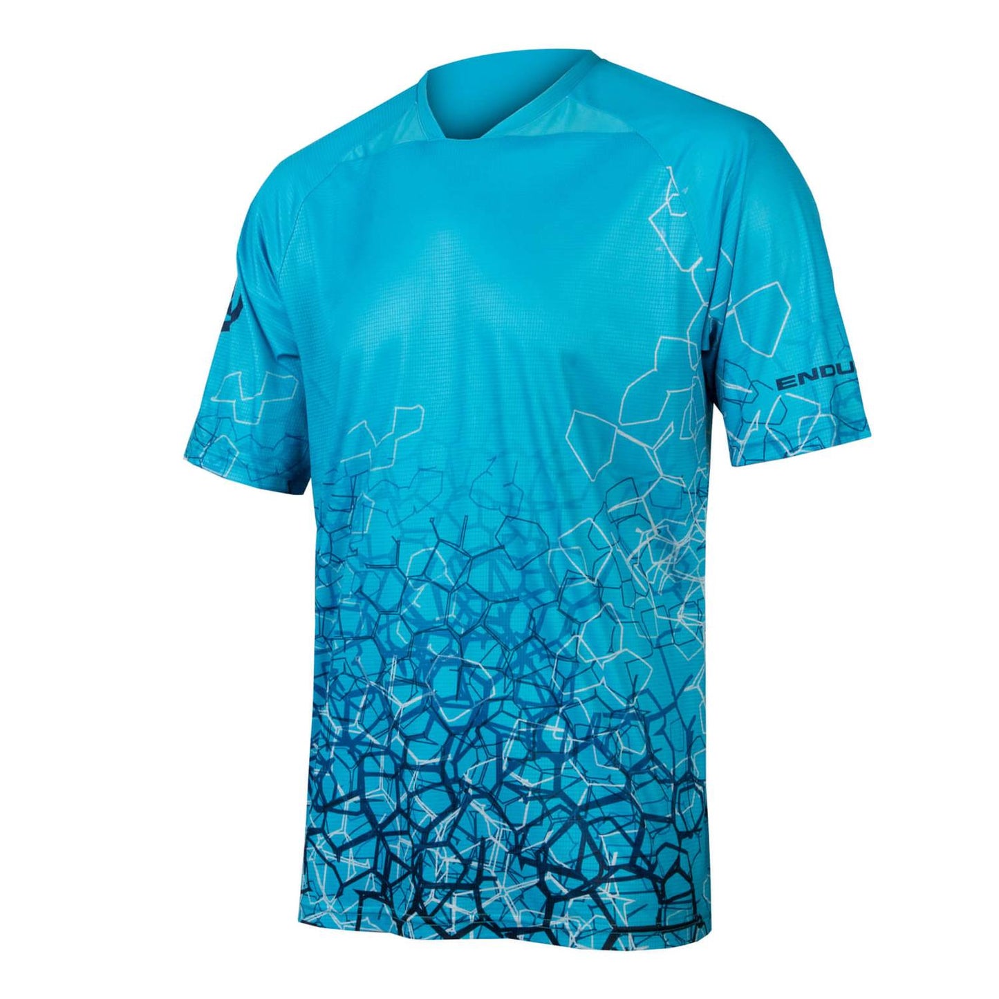 Enkelt spor print endura shirt