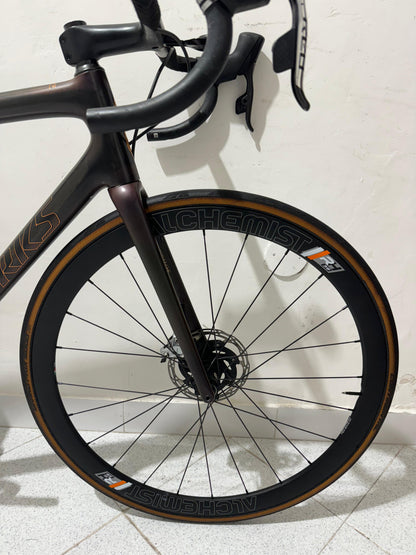 S-Works Aethos Rode Axs Maat 56 - Gebruikt