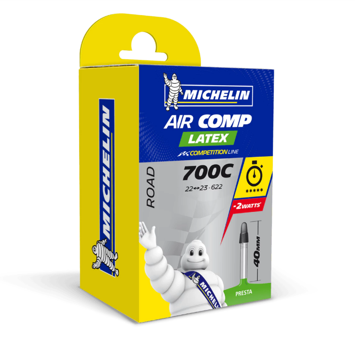 Michelin Air Comp Latex 700x22/23 Presta valve 40mm