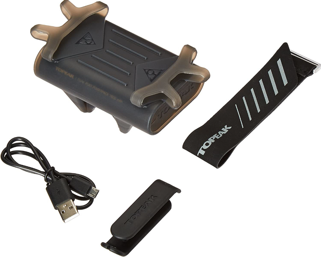 Soporte para teléfonos inteligentes con Powerpack 7800 Mah Topeak