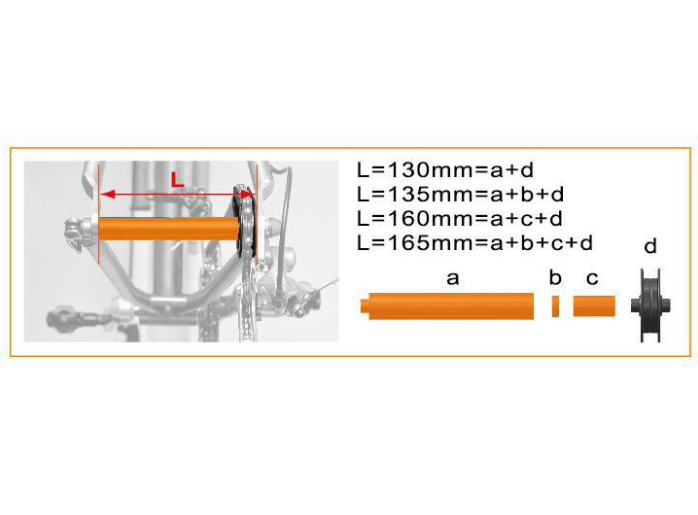 Reggicaten largo sin rueda ICETOOLZ 30C1