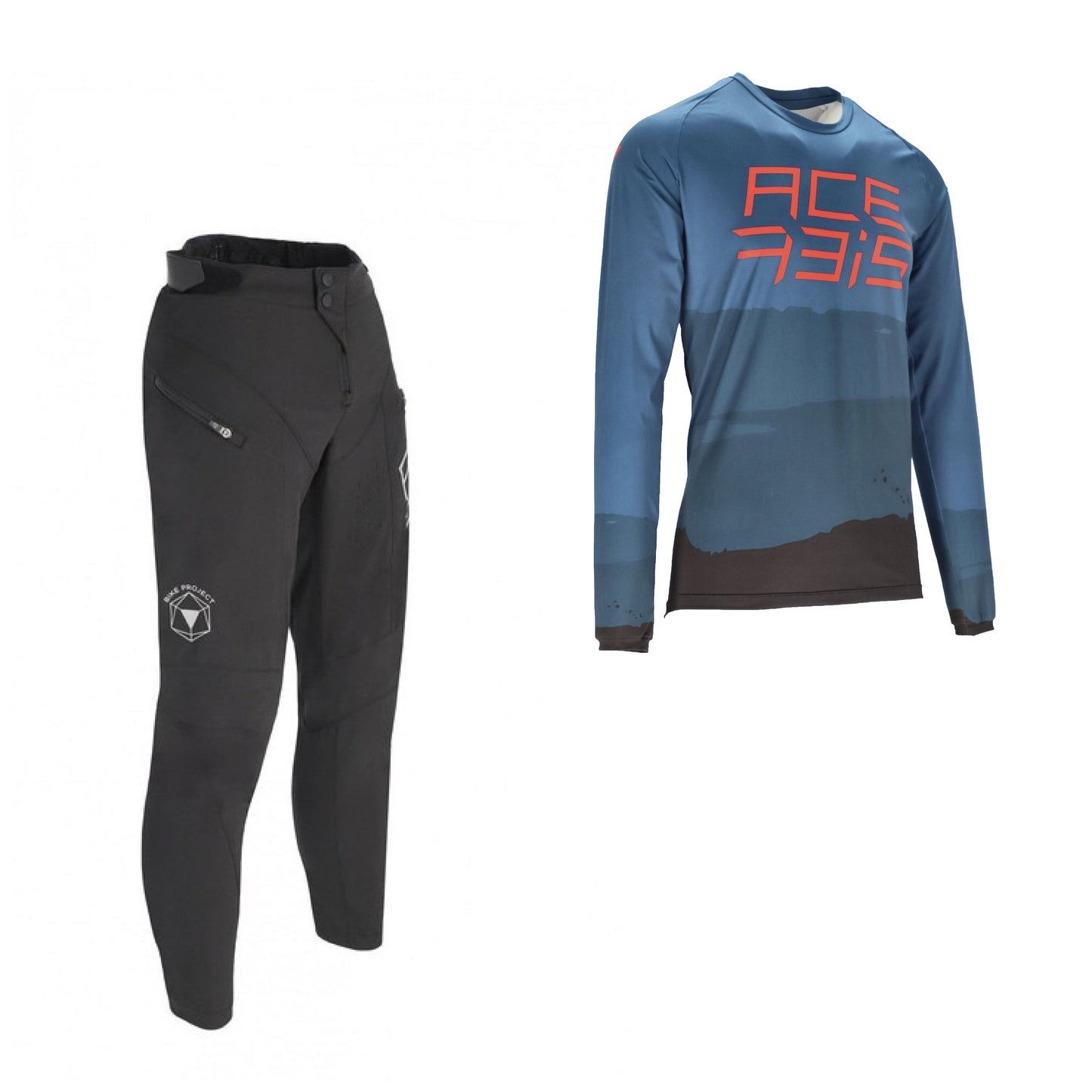 Acerbis Legacy MTB + Jersey Pants Kit Acerbis MTB Speed ​​Snelheid shirt