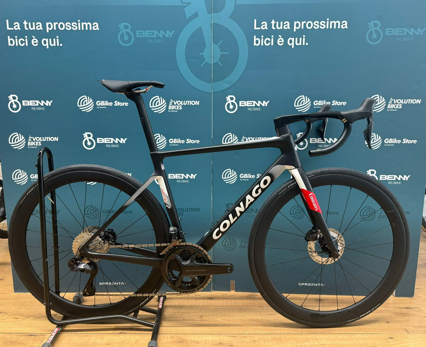Colnago V4Rs UAE Emirates Taglia 485 - Demo Test