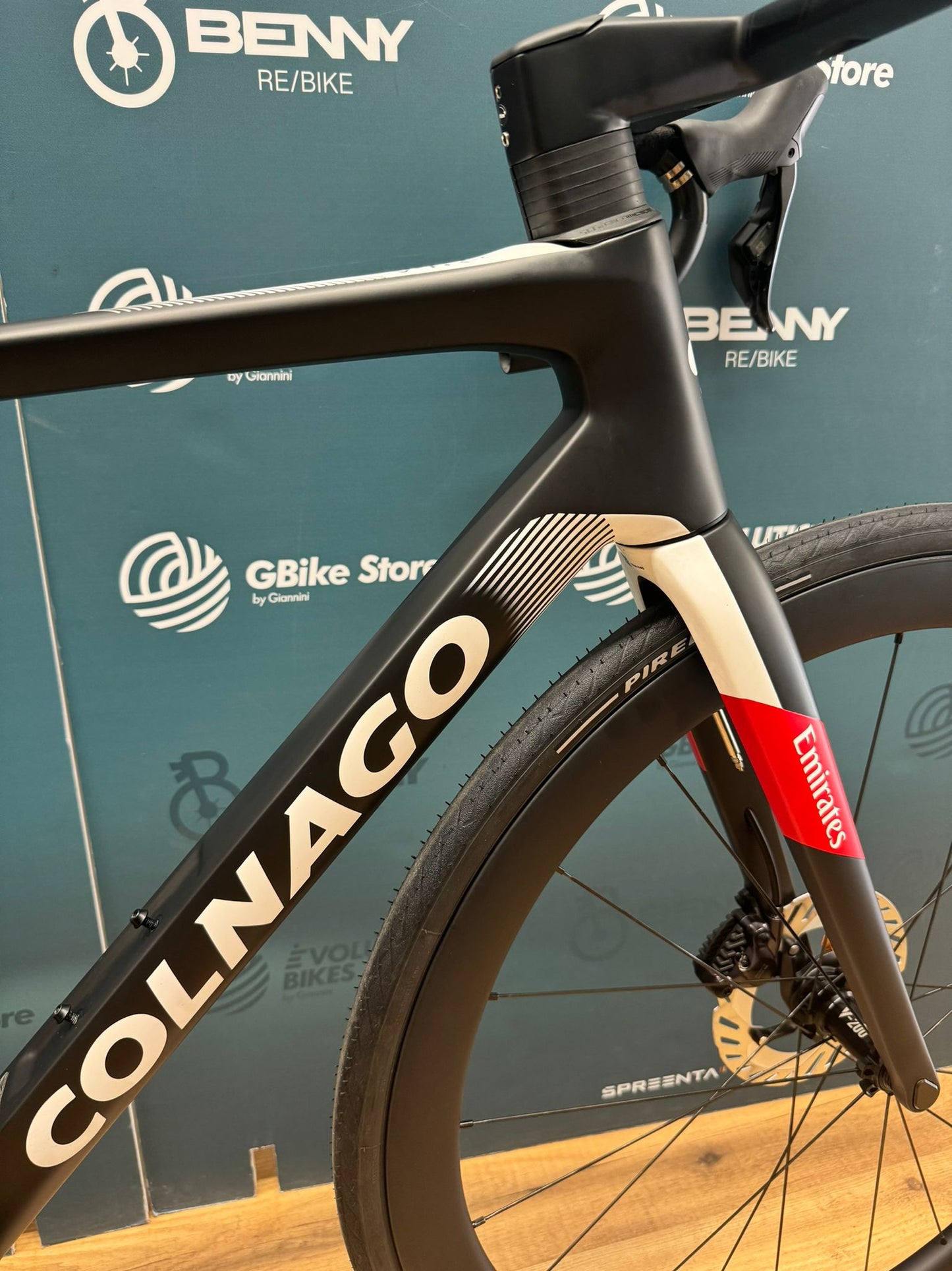 Colnago V4Rs UAE Emirates Taglia 485 - Demo Test