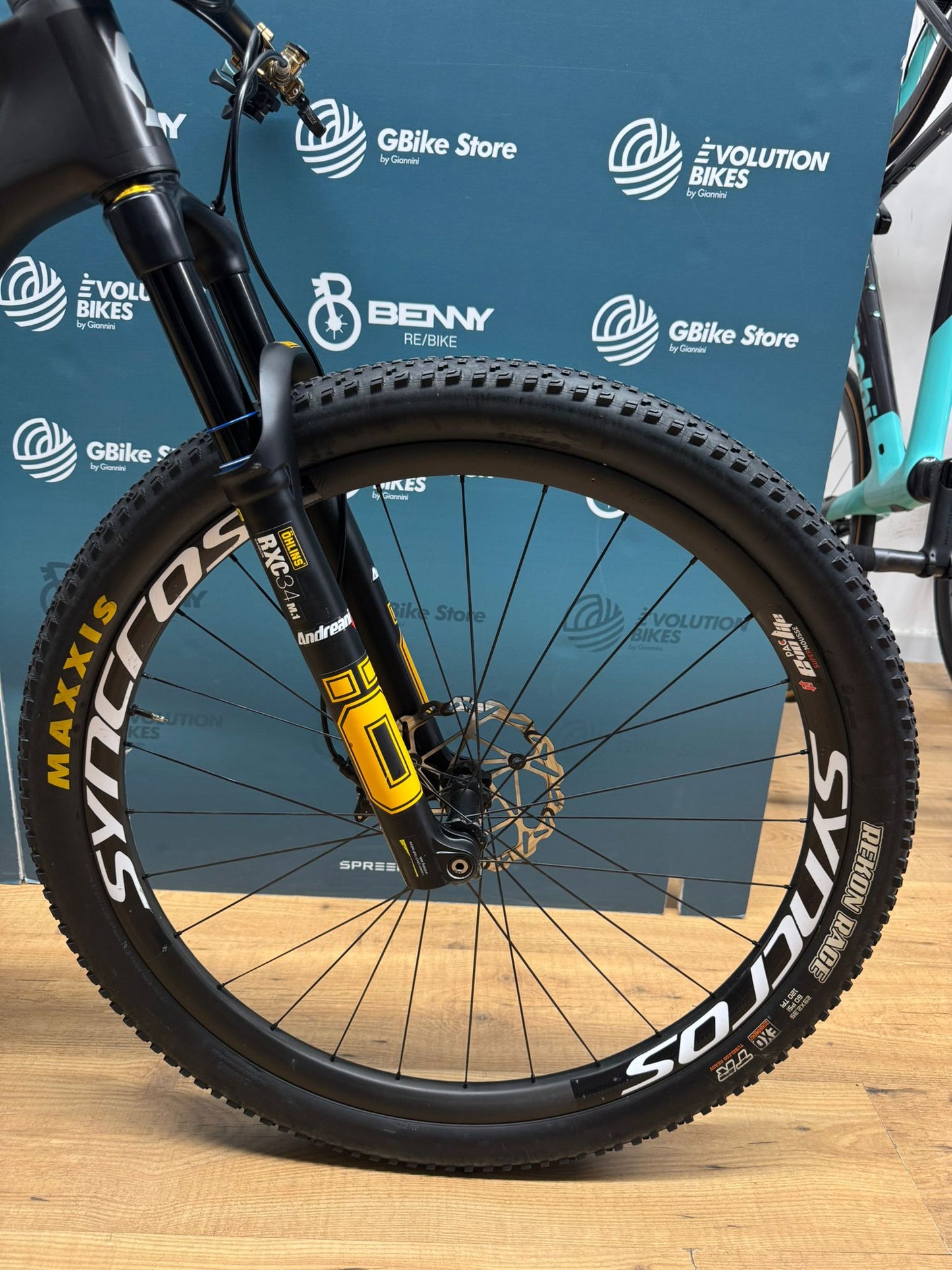 Scott Scale Copa del Mundo RC XX AXS Talla L - Equipo oficial