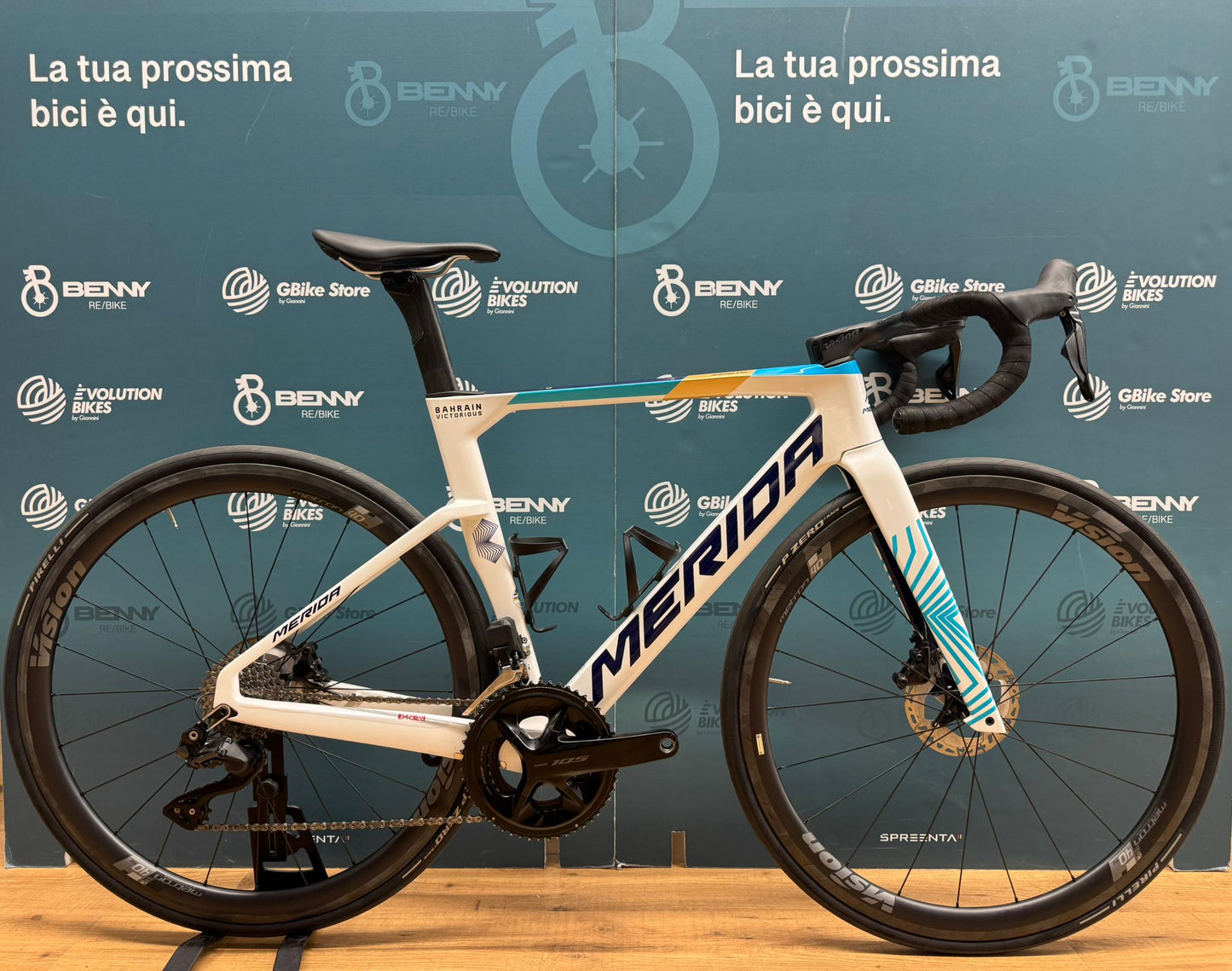 Merida Reacto Bahrain Siegreiche Größe XS - Gebraucht