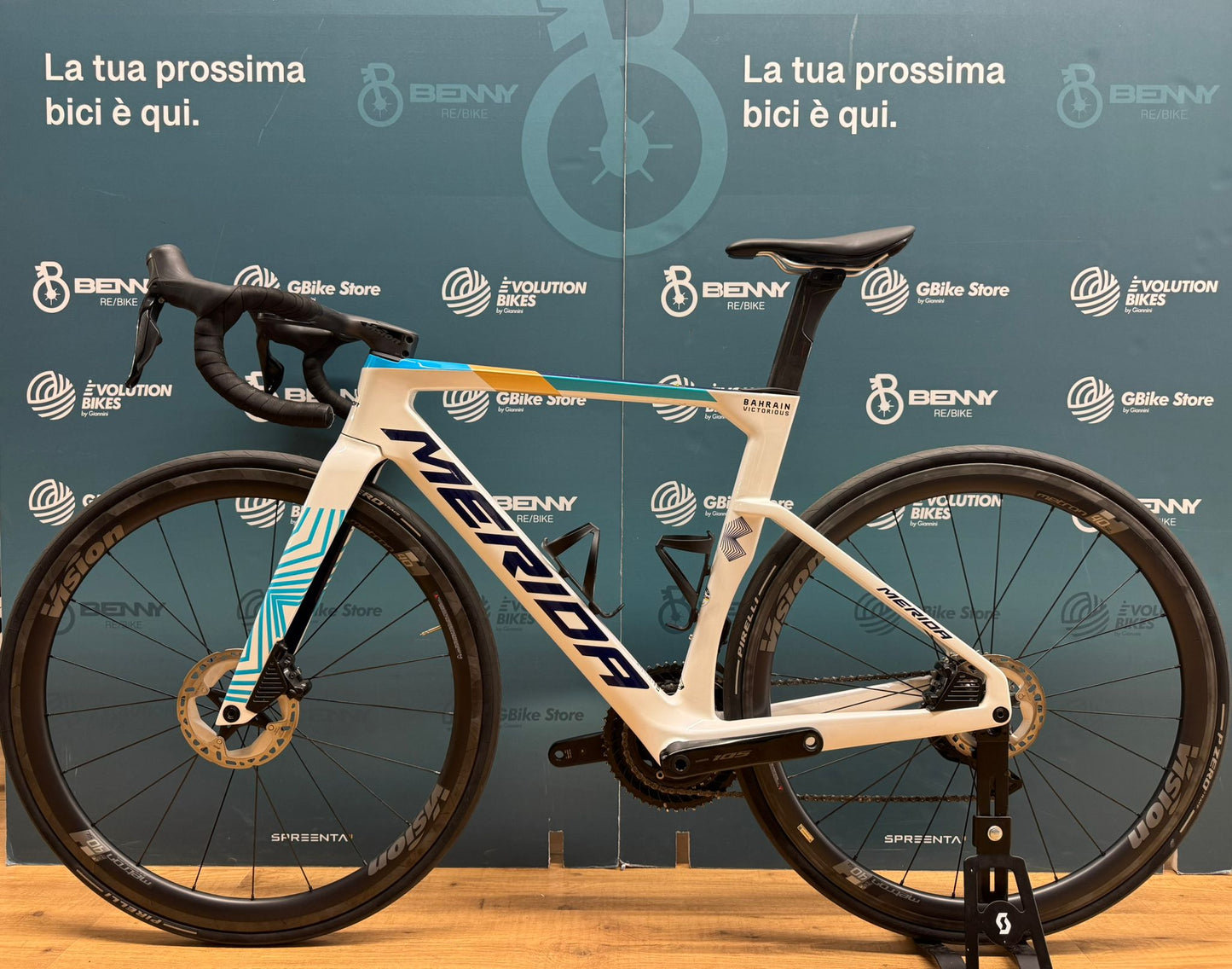 Merida Reacto Bahrain Siegreiche Größe XS - Gebraucht