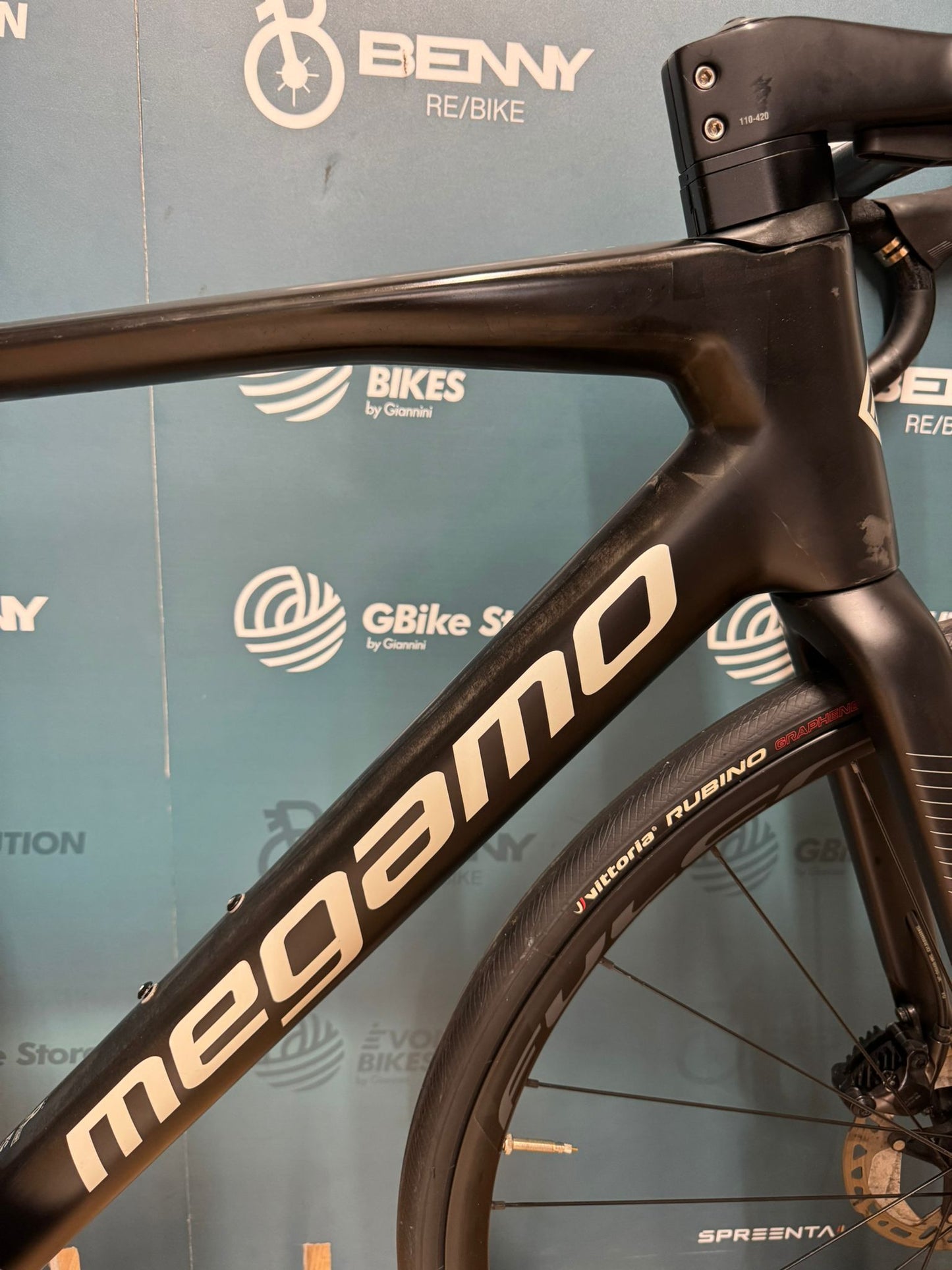 Tamaño del disco Megamo Raise Ultegra Di2 12v M - Usado