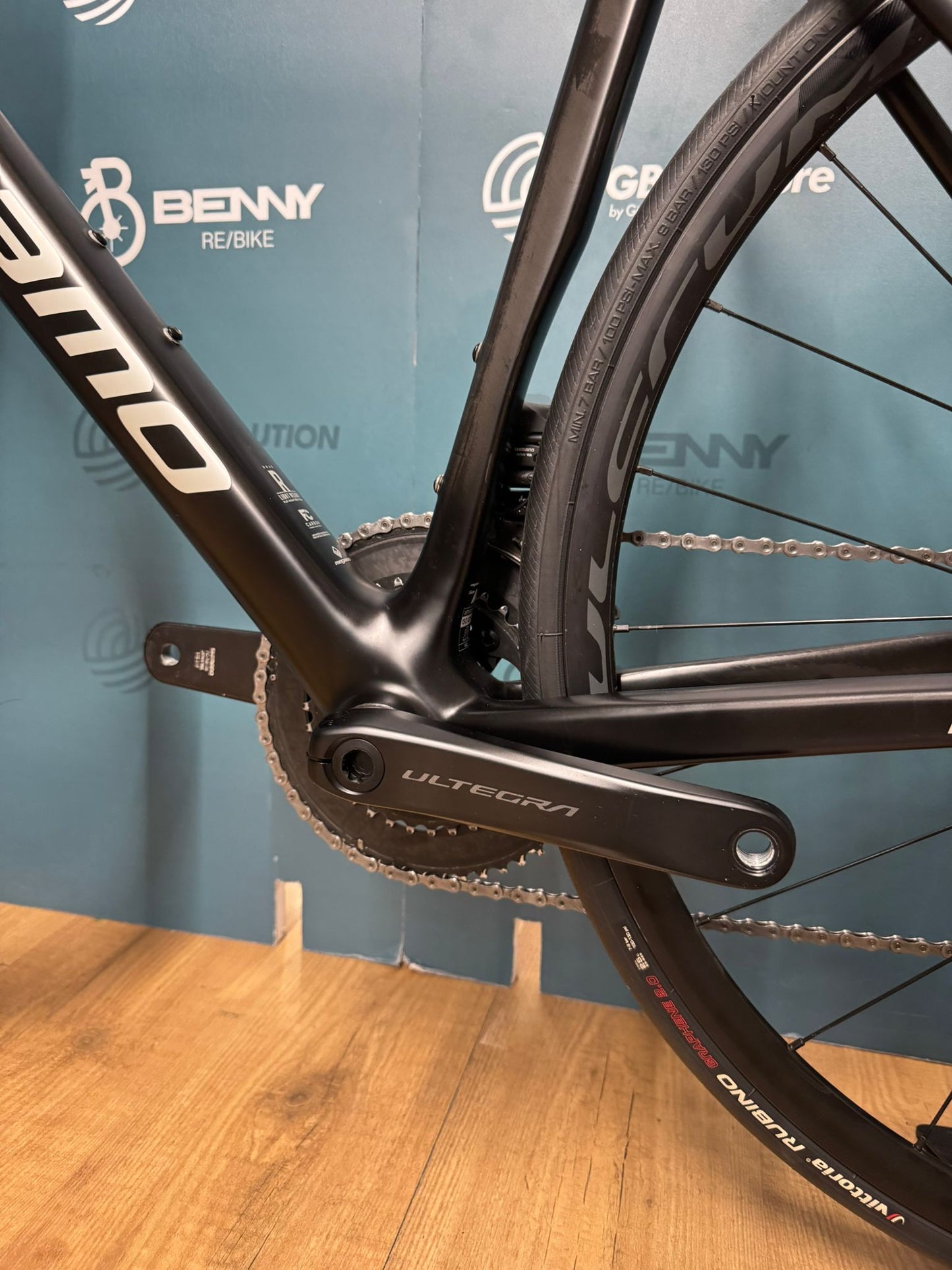 Tamaño del disco Megamo Raise Ultegra Di2 12v M - Usado