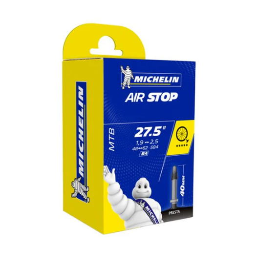 Camera D'Aria Michelin MTB Air Stop 27.5x1.90/2.50 Valvola Presta 40mm