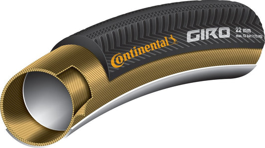 Tubular Continental Giro 28 "x22 mm zwart