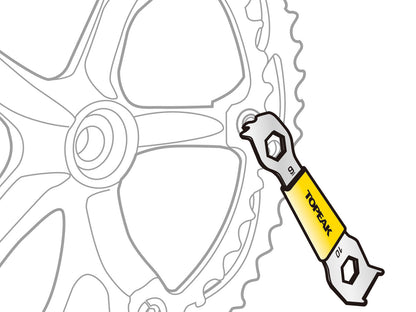 Chiave Topeak Chainring Nut Wrench