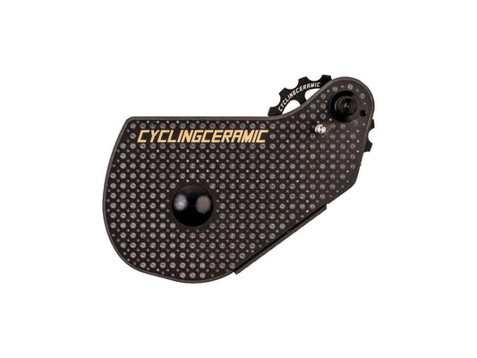 Aero de gran tamaño Aero Desprailler 17/19T Cycfceceramic para Shimano 12V