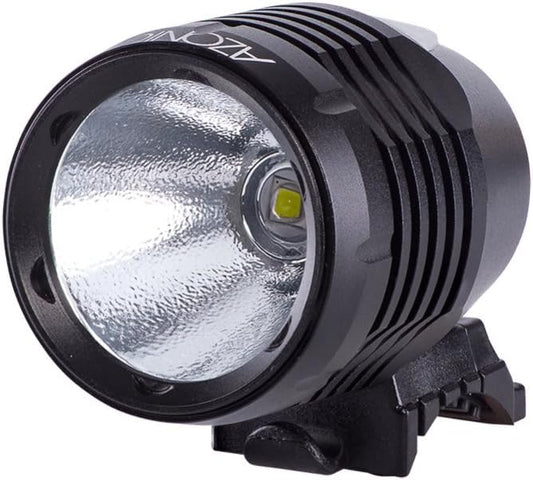 Luz delantera para casco azónico ben 1200 lúmenes casco