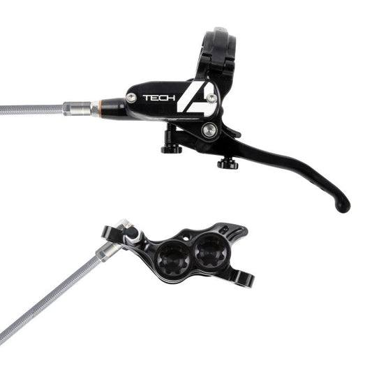 Hope Tech 4 E4 Disk Brake - Waintone Steel - Right Lever