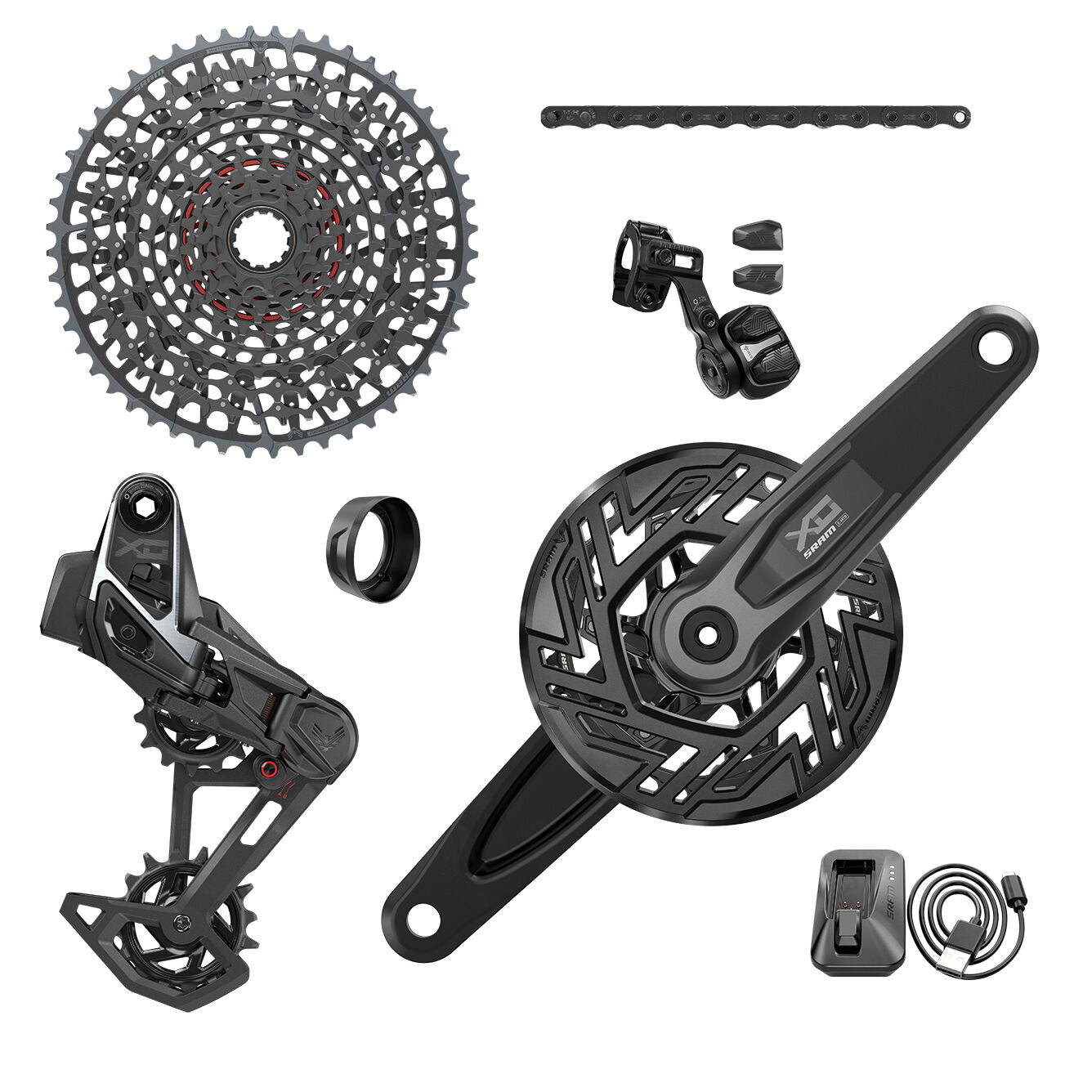 SRAM X0 Eagle Group Transmission T-Type Axes E-Bike-Brose