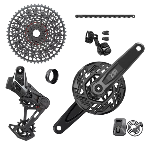 Transmissão do grupo de águia sram x0 axs do tipo t e-bike-bosch