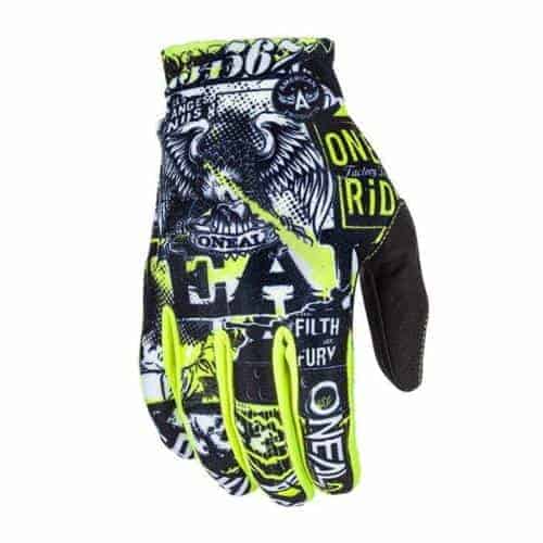 Rukavice Oneal Matrix Youth Glove Attack Baby Black-Gallo-Fluo-Bianco