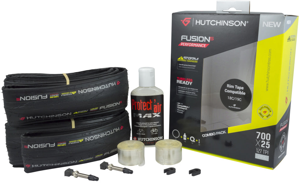 Hutchinson Fusion 5 Performance Tacheless Combo Pack 700x25