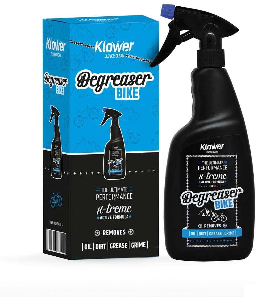 Uniwersalne odtłuszczanie rowerów i komponentów Klower DEGREASER Rower 750 ml