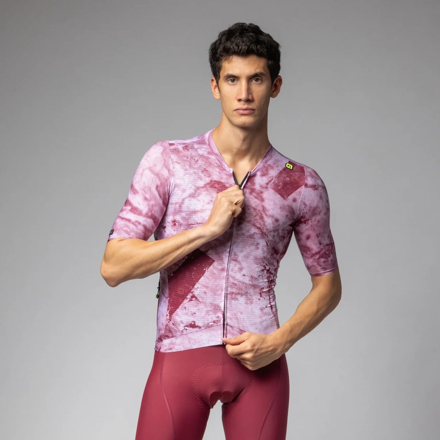 Short sleeve jersey alè pr-e marble 2025