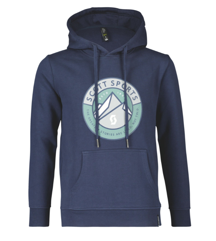 Junior Scott casual long -sleeved junior hooded sweatshirt