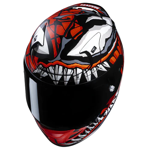 HJC RPHA 12 Casco de Venom Marvel MC1SF maximizado