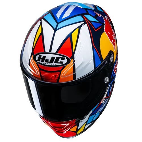 HJC RPHA 1 Red Bull Misano GP MC21 helmet