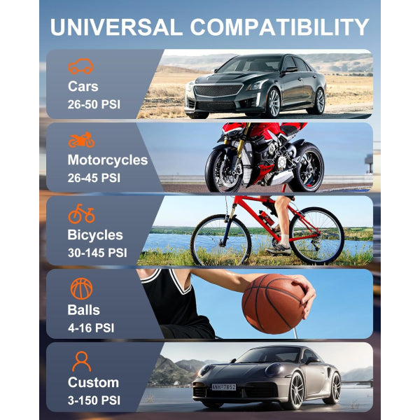 Barbieri Mini Compresor Universal Para Todas Las Válvulas 10 Bar Con Display Digital