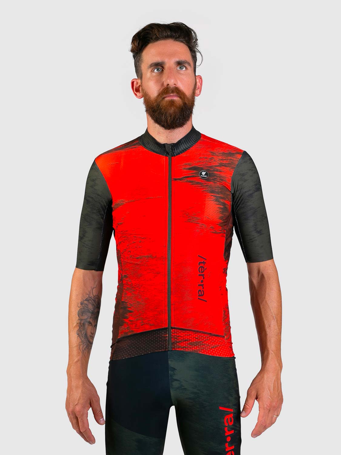 Pissei Lyhythihainen XC Earth Jersey