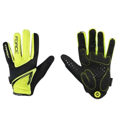 Krafthandskar MTB Target Black-Jel Fluo