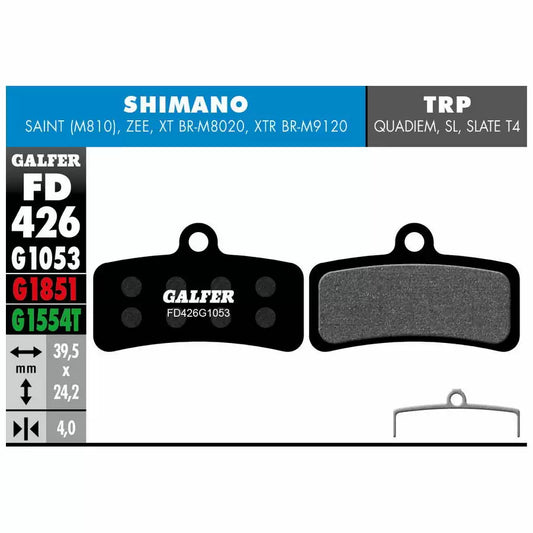 Galfer FD426G1053 Remblokken voor Shimamo Saint Zee