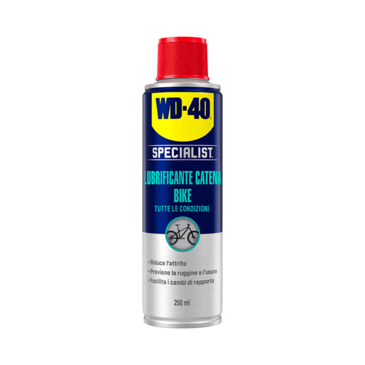 Cykelspecialist WD-40 kædesmøremiddel til alle forhold 250 ml