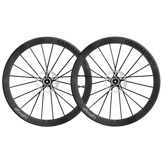 Lightweight wheels pair obermayer Evo Schwarz and Tubeless Disc