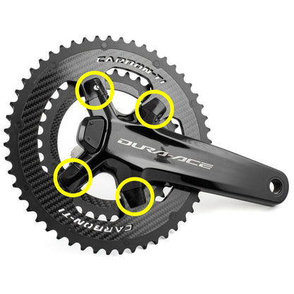 Viti und Cover Kit Carbon Ti X-Cover Shimano Dura Ace 9200