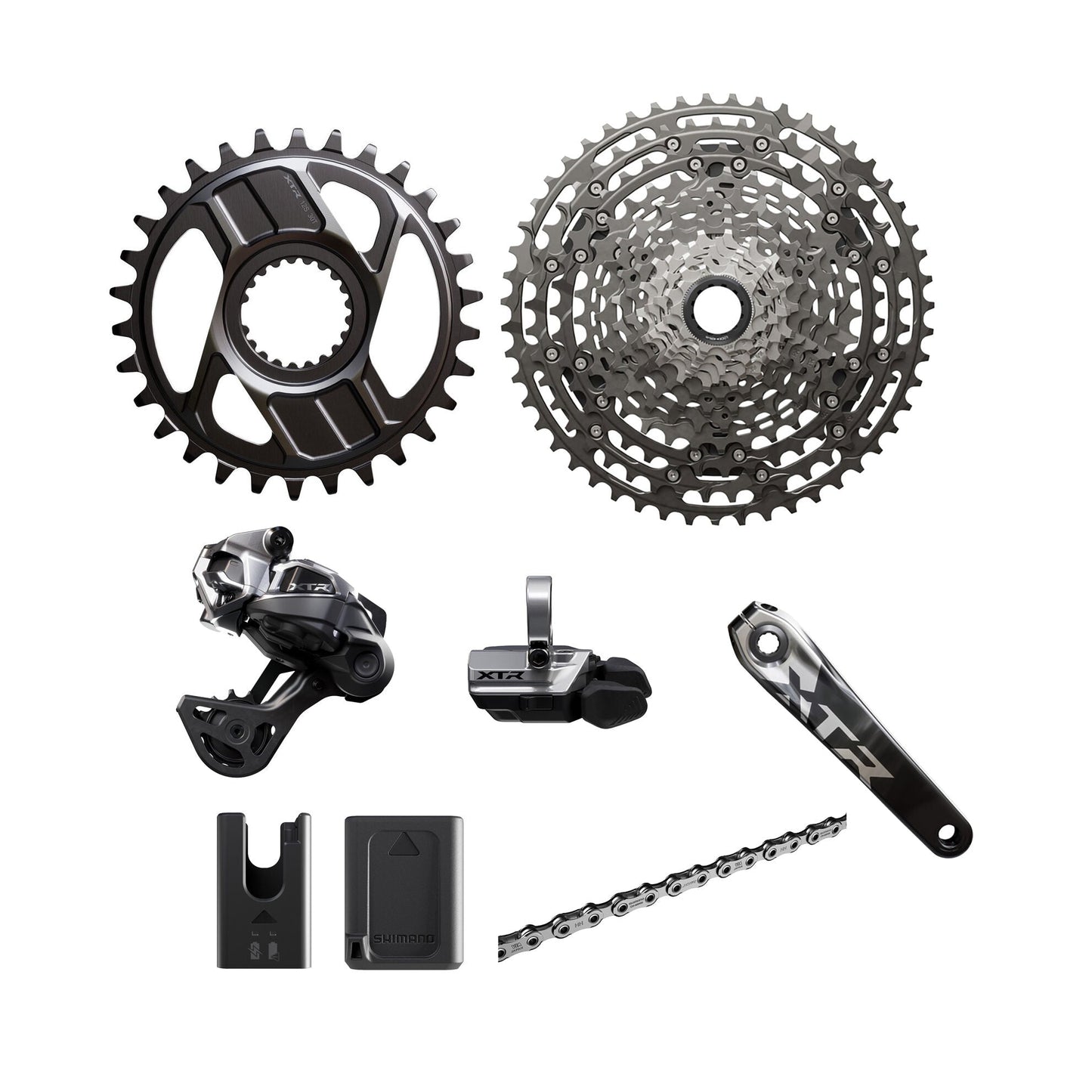 Shimano XTR Di2 M9250 Enduro 1x12V-Gruppe